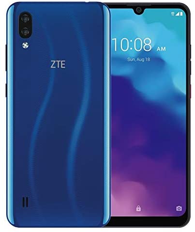 [아마존 할인 초특가 정보] ZTE Blade A5 2020, 4G LTE, Worldwide Model (No US Guarantee), 32GB, 2GB, Twin SIM, Blue – GSM Unlocked (T-Cellular, AT&T, Metro, Straight Speak)