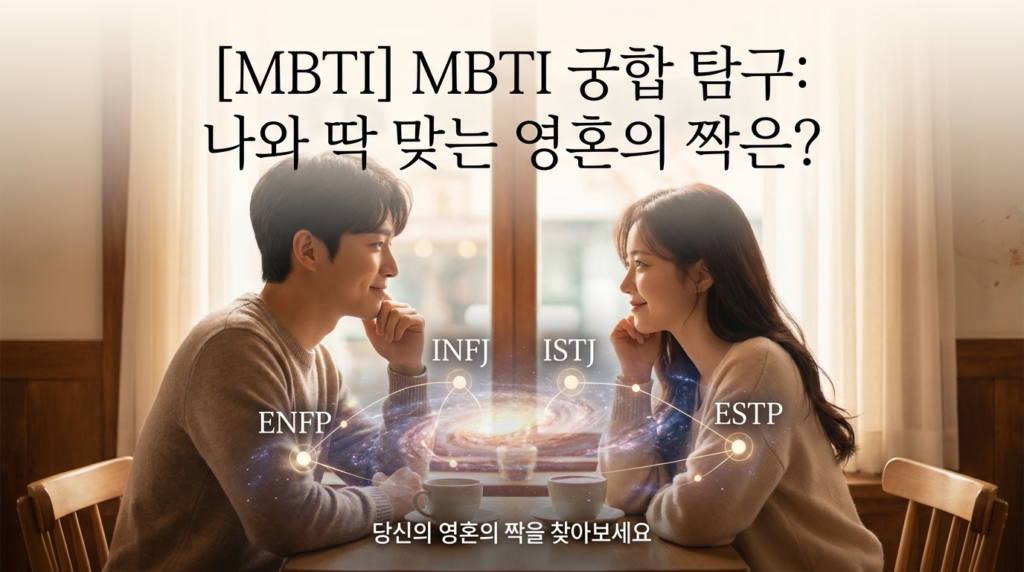 [MBTI] MBTI 궁합 탐구: 나와 딱 맞는 영혼의 짝은?